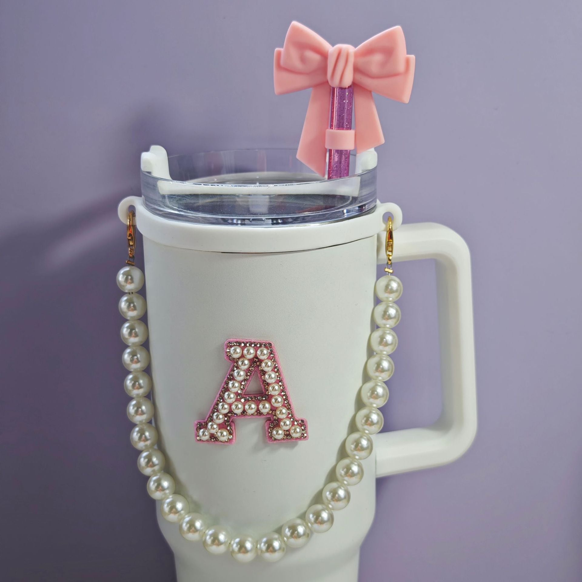 Wholesale 10pcs Food grade silicone straw cap bow 10mm straw dust plug